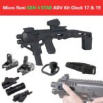 CAA Gearup PDW Converter Micro Roni X Stab Gen 4 Advanced Kit with Extended Stabilizer Stock