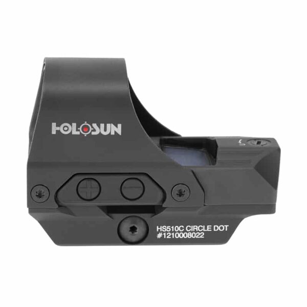 Holosun HS510C Red Dot  / Circle Dot Reflex Sight with Solar Panel and QD Mount