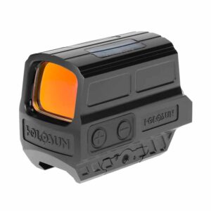 Home 27 Holosun HS512C Red Dot / Circle Dot Reflex Sight With Solar Panel And QD Mount