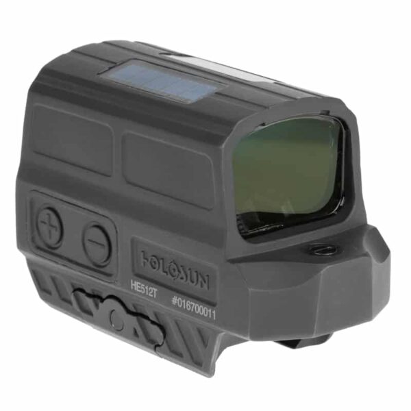 Holosun HE512T-GR Green Dot / Circle Dot Reflex Sight With Solar Panel and Titanium 4 Holosun HE512T-GR Green Dot / Circle Dot Reflex Sight With Solar Panel and Titanium