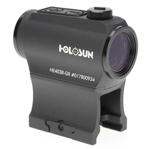 Holosun HE403B-GR Green Dot / Circle Dot Micro Sight With Shake Awake 2 Holosun HE403B-GR Green Dot / Circle Dot Micro Sight With Shake Awake
