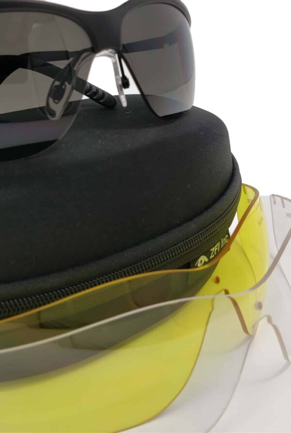 KIRO Sun Glasses / Shooting Glasses for Tactical and Everyday Use (Semi-Rimless Frame) 4 KIRO Sun Glasses / Shooting Glasses for Tactical and Everyday Use (Semi-Rimless Frame)