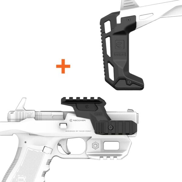 Recover Tactical Buttstock Extention & Upper Rail Combo for 20/20, 20/21, 20/22 & 20/80 Platforms