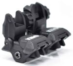 KIRO FLUS - Front and Rear Flip Up Sights Made of Strong Polymer Composite