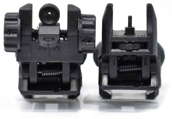 KIRO FLUS - Front and Rear Flip Up Sights Made of Strong Polymer Composite
