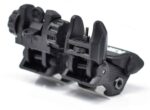 KIRO FLUS - Front and Rear Flip Up Sights Made of Strong Polymer Composite