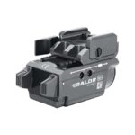 Olight Baldr Mini Flashlight with Adjustable Sliding Rail, Lithium Polymer Battery, White Light & Green Beam