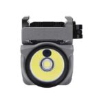 Olight Baldr Mini Flashlight with Adjustable Sliding Rail, Lithium Polymer Battery, White Light & Green Beam