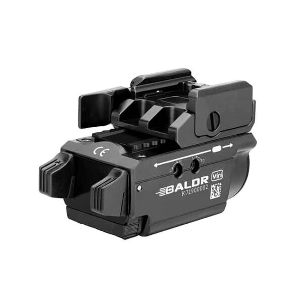 Olight Baldr Mini Flashlight with Adjustable Sliding Rail, Lithium Polymer Battery, White Light & Green Beam 18 Olight Baldr Mini Flashlight with Adjustable Sliding Rail, Lithium Polymer Battery, White Light & Green Beam