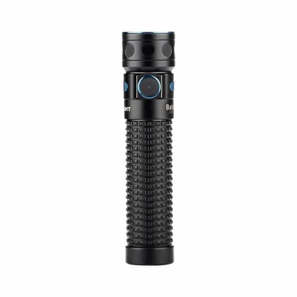 Olight Baton Pro Rechargeable Side-Switch LED Flashlight with Lithium Battery & Magnetic USB Charging (Max Output of 2000 Lumens)