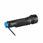 Olight Freyr Dual-Switch Flashlight with White & RGB Lights, Powered by Rechargeable Lithium-Ion Battery