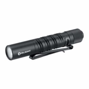 Olight i3T EOS Slim Tail Switch Flashlight with LED & TIR Optic Lens and Dual Direction Pocket Clip