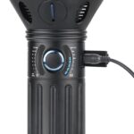 To be discontinued from 2022-5-1 - Olight X9R Marauder Flashlight with 25,000 Lumens Output, Proximity Sensors & Rechargeable Battery Pack