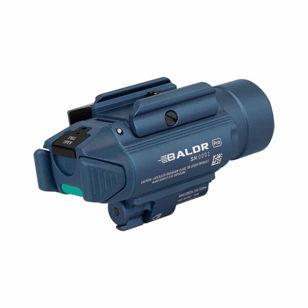 Olight Baldr Pro Lighting Tool with Green Laser & White LED for Picatinny/Glock Rail (Max Output of 1350 Lumens) 17 Olight Baldr Pro Lighting Tool with Green Laser & White LED for Picatinny/Glock Rail (Max Output of 1350 Lumens)