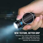 Olight Baton3 1,200 Lumens Ultra-Compact Rechargeable EDC Flashlight, Powered by Rechargeable Battery