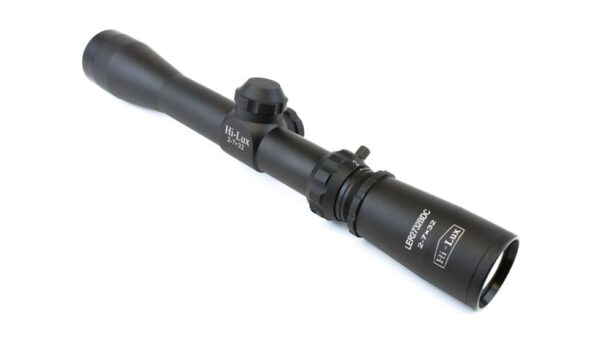 Hi Lux Long Eye Relief 2X - 7X 32mm Scout Riflescope w/ Duplex or .308 BDC Reticle 6 Hi Lux Long Eye Relief 2X - 7X 32mm Scout Riflescope w/ Duplex or .308 BDC Reticle