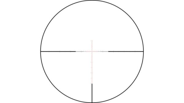TAC-VF420X50 Hi Lux PentaLux 20X50mm First Focal Point Riflescope w/ Green or Red Illuminated CW-1 Ranging Reticle