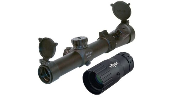 CMR-AK762 Hi Lux Close to Medium Range 1X-4X Riflescope w/ AK-762 & 300 BLK BDC Reticle