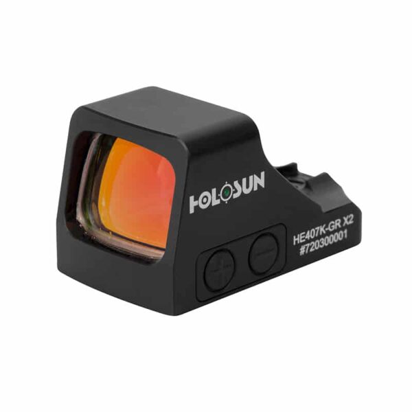 HE407K-GR X2 Green Dot Miniature Reflex Sight With Shake Awake Technology
