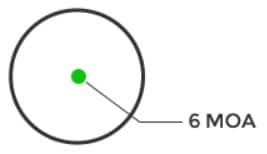 HE407K-GR X2 Green Dot Miniature Reflex Sight With Shake Awake Technology 2