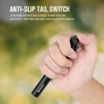 Olight I3T Plus 250 Lumens EDC Pocket Slim Flashlight with 2xAAA Batteries and a PMMA Optic Lens