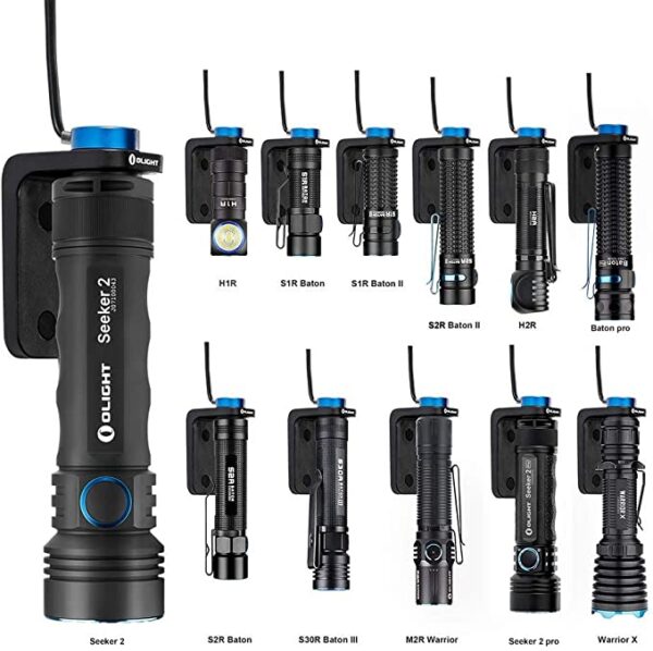 Olight L Dock Kit Works for Seeker 2 Pro, Seeker 2, Warrior X PRO etc. 3 Olight L Dock Kit Works for Seeker 2 Pro, Seeker 2, Warrior X PRO etc.