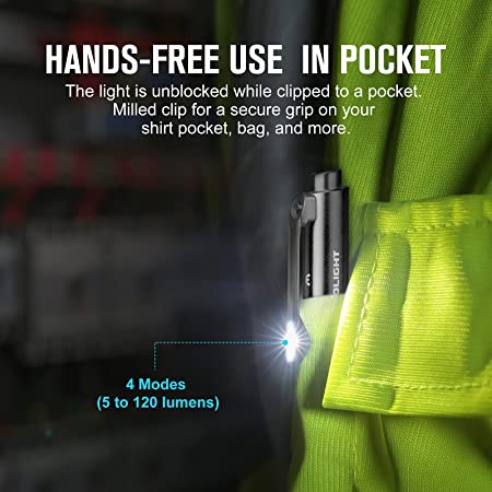 Olight Open Pro 120 Lumens LED Pen Light with Green Beam, Rechargeable EDC Flashlight 7 Olight Open Pro 120 Lumens LED Pen Light with Green Beam, Rechargeable EDC Flashlight