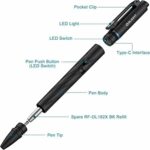 Olight Open Pro 120 Lumens LED Pen Light with Green Beam, Rechargeable EDC Flashlight