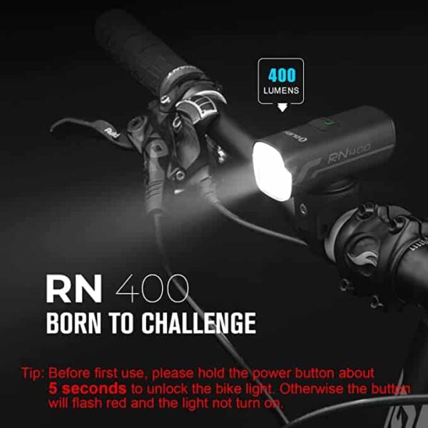 Olight RN 400 LED Bike Lights, 400 Lumens USB Type-C Rechargeable Bike Front Light 3 Olight RN 400 LED Bike Lights, 400 Lumens USB Type-C Rechargeable Bike Front Light