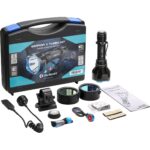 Olight Warrior X Turbo Rechargeable LED Flashlight Kit