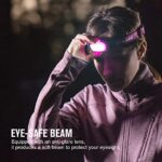 Olight H05 Lite LED Headlamp, 5 Modes Lightweight Head Lamp for Head with Adjustable Headband