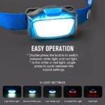 Olight H05 Lite LED Headlamp, 5 Modes Lightweight Head Lamp for Head with Adjustable Headband