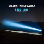 Olight Javelot Pro 2 Kit 2,500 Lumens Ultra-Bright Long-Distance Flashlight, Rechargeable Powerful NW LED Handheld Light