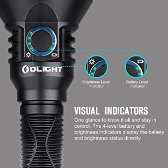 Olight Javelot Pro 2 Kit 2,500 Lumens Ultra-Bright Long-Distance Flashlight, Rechargeable Powerful NW LED Handheld Light