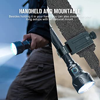 Olight Javelot Pro 2 Kit 2,500 Lumens Ultra-Bright Long-Distance Flashlight, Rechargeable Powerful NW LED Handheld Light
