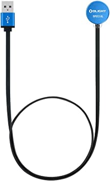 Olight MCC Magnetic Charging Cable ONLY for PL-Mini 2, Baldr Mini, Baldr RL Mini and Baldr S, Using in The Car, or with a Power Bank and Solar Charger 1 Olight MCC Magnetic Charging Cable ONLY for PL-Mini 2, Baldr Mini, Baldr RL Mini and Baldr S, Using in The Car, or with a Power Bank and Solar Charger