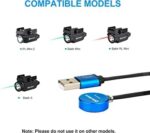 Olight MCC Magnetic Charging Cable ONLY for PL-Mini 2, Baldr Mini, Baldr RL Mini and Baldr S, Using in The Car, or with a Power Bank and Solar Charger