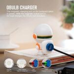 Olight Obuddy Astronaut-like Charging Base Compatible with Obulb Series with Integrated MCC Port (Obuddy-Astro Orange)