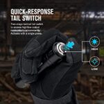 Olight Odin GL Mini 1000 Lumens Picatinny Rail Mounted Rechargeable Tactical Flashlight with Green Beam and White LED Combo