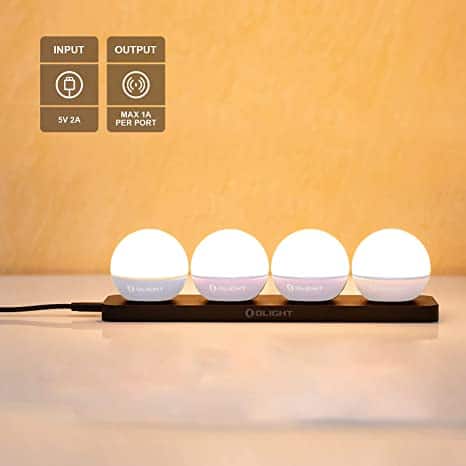 Olight Omino Extension Socket with Four Magnetic Charging Ports, Portable Magnetic Chargers for Flashlight Compatible with Most Olight Rechargeable Flashlights 3 Olight Omino Extension Socket with Four Magnetic Charging Ports, Portable Magnetic Chargers for Flashlight Compatible with Most Olight Rechargeable Flashlights