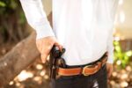 KIRO MOAB Premium Heavy Duty Handmade Leather Belt for Gun Carry