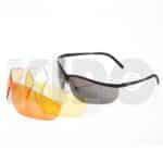 Eku Pro – Metal Frame Ballistic Rated Tactical Glasses – Comes with Four Rapid Replacement Lenses