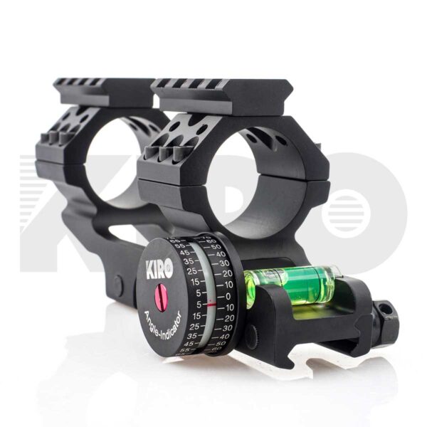 1 Inc / 30mm Cantilever Scope Mount With Bubble level and Angle Adapter 6 1 Inc / 30mm Cantilever Scope Mount With Bubble level and Angle Adapter