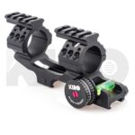 1 Inc / 30mm Cantilever Scope Mount With Bubble level and Angle Adapter